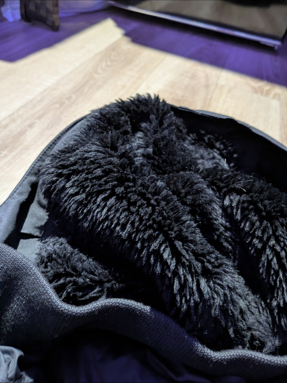 Canada Goose Black Military-Style Long Parka with Hood - Picture 4 of 9